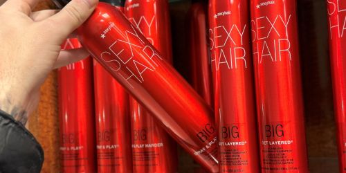 JCPenney Salon Sexy Hair Hairsprays Only $8 (Regularly $21)