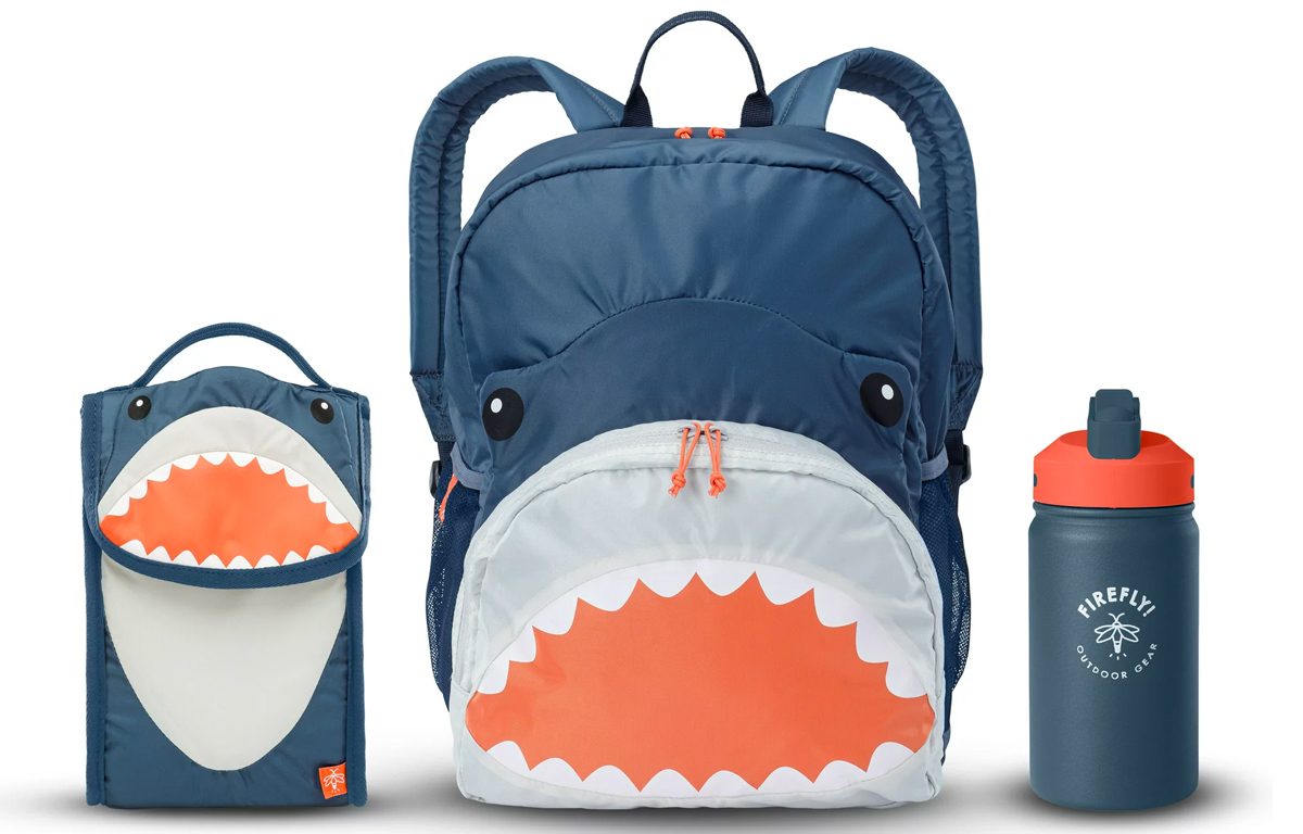 50 Off Firefly Outdoor Gear Kid's 3Piece Shark Backpack Set on