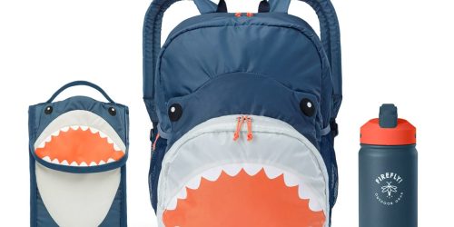 50% Off Firefly Outdoor Gear Kid’s 3-Piece Shark Backpack Set on Walmart.com
