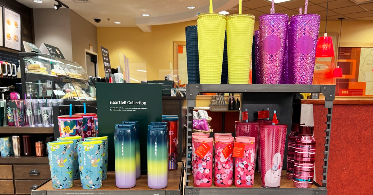 New Starbucks Holiday Cups Available Now | Valentine’s Day & Lunar New Year Prints