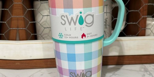 Swig Life Loopi Tote Bag AND Matching Stainless Steel Travel Mug Set Just $49.99 (Regularly $90)
