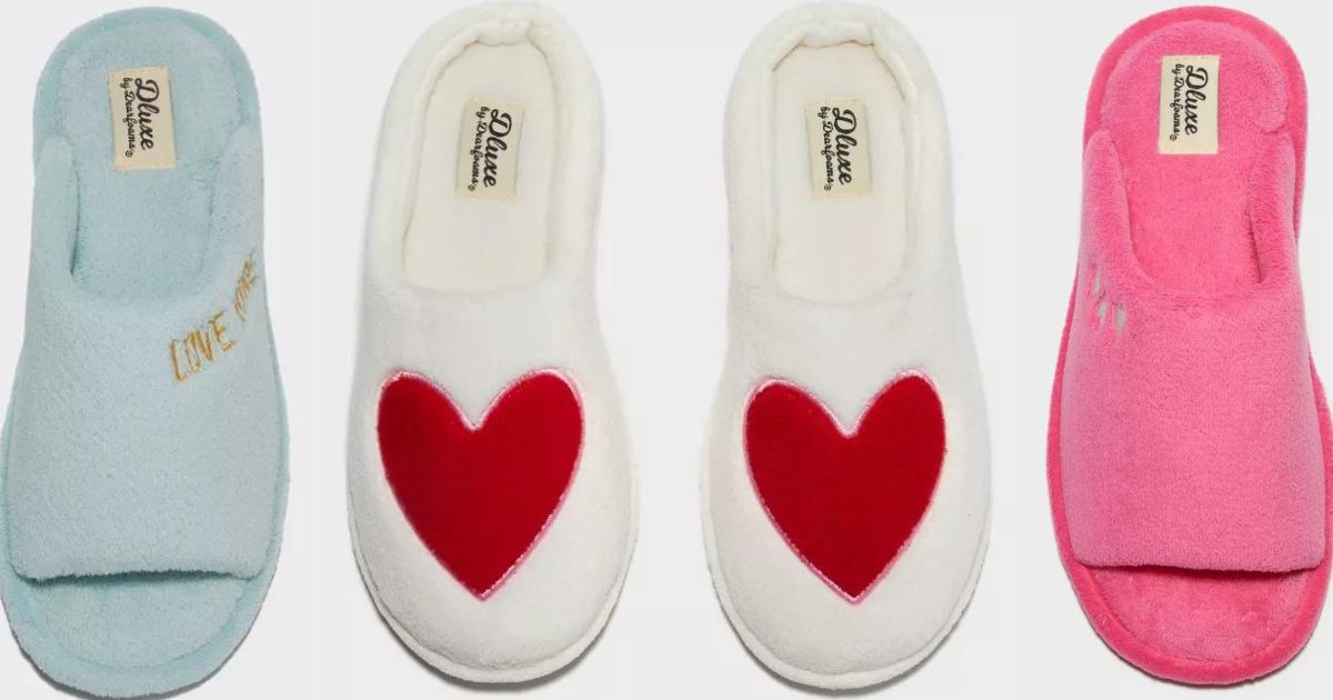 Target Valentines Day Slippers Will Warm Your Heart and Your Feet (Just $20!)