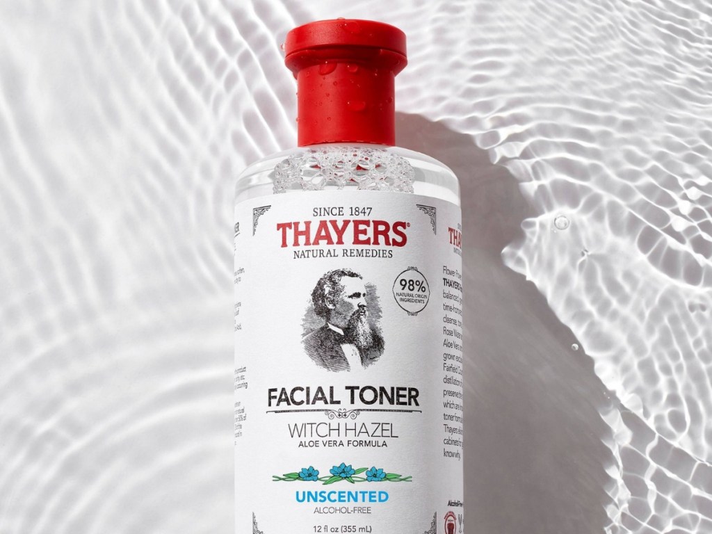 Thayers Natural Remedies Witch Hazel Alcohol-Free Toner 12oz Bottles