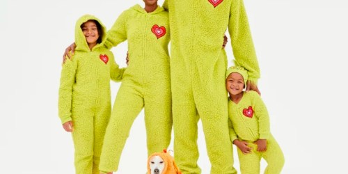 UP to 50% Off Grinch & Rudolph Matching Family Christmas Pajamas on Walmart.com