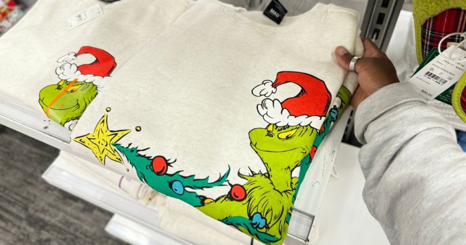 The Grinch matching Family Sweatshirt Target