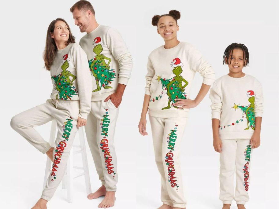 The Grinch Family Holiday Fleece Collection