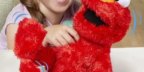 Sesame Street Tickliest Tickle Me Elmo Only $19.49 on Amazon (Regularly $45)