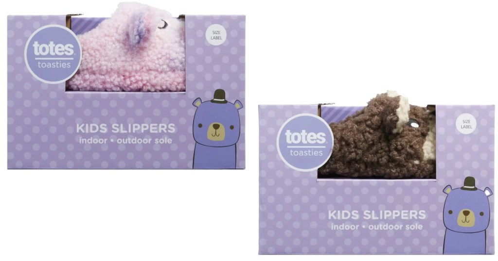 Totes Kids Bear Slippers