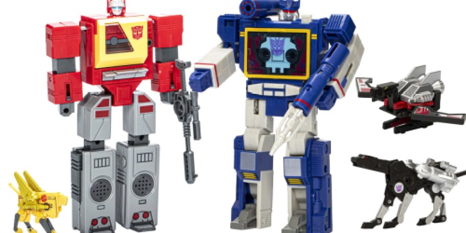 Transformers 40th Anniversary Action Figures Only $20 on Walmart.com (Reg. $45)