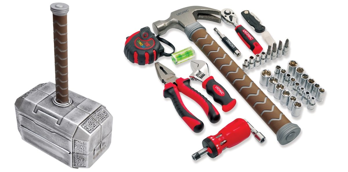 Marvel Avengers Thor's Hammer 44-Piece Tool Set Just $39 Shipped On