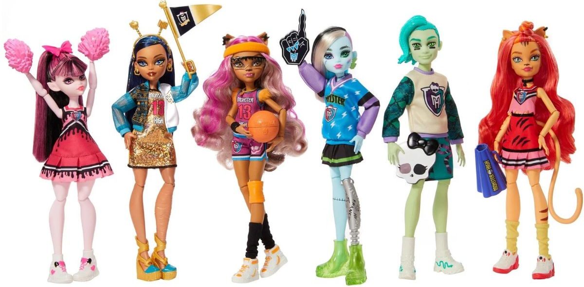Monster High 6 doll ghoul spirit collection