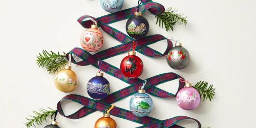 Vera Bradley Ornament Advent Calendar Only $69 Shipped (Regularly $125) | Includes 12 Glass Ornaments