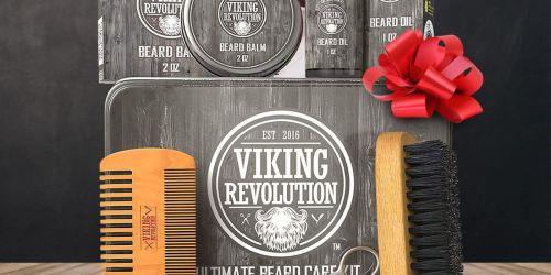 Viking Revolution Beard Care Kit Only $27.88 Shipped on Amazon (Gift for Dad) | Over 11,900 5-Star Reviews