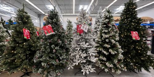 Save Big During Walmart’s Christmas Tree Sale | 6.5′ Pre-Lit Trees Only $39.99 – with Free Delivery!