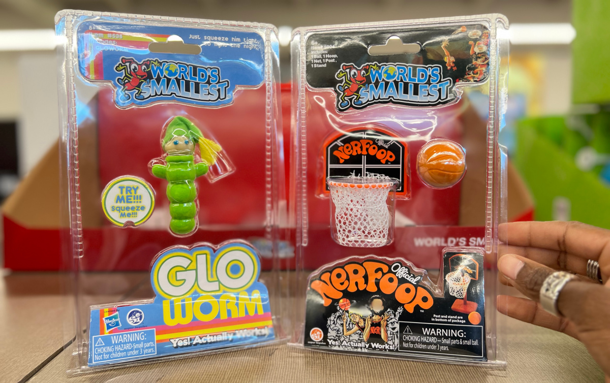 The worlds smallest toys at Aldi which make great stocking stuffers