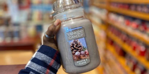 75% Off Yankee Candle Semi-Annual Sale | Large Candles JUST $9.60 (Reg. $31)