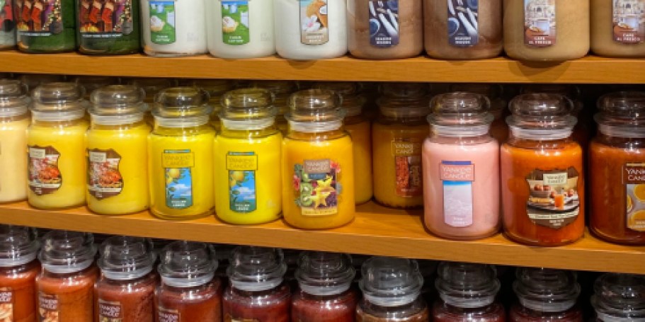 RUN! Yankee Candle Large Jars Only $11.40 Shipped on Amazon – Even Christmas Scents!