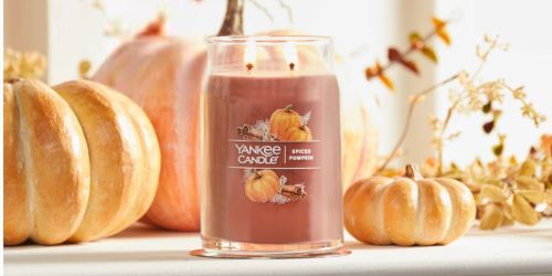 Yankee Candle Clearance at Bed Bath & Beyond = Large Jar Fall Scented Candles Only $7.43 (Reg. $31)