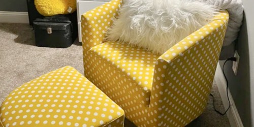 Barrel Chair AND Ottoman Set Just $79.99 Shipped on Wayfair.com (Reg. $134) | Several Color Choices