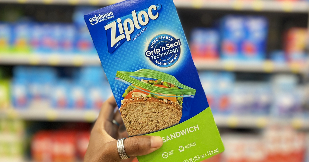 Ziploc® Brand Sandwich Bags with Grip 'n Seal Technology, 90 ct - Kroger
