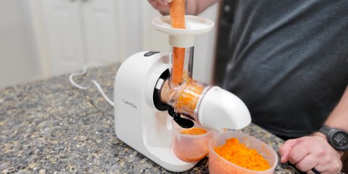 Cold Press Juicer JUST $59.99 Shipped on Amazon (Reg. $120) | Great for Juice, Smoothies, Sorbets, & More