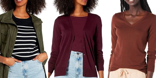 Amazon Women’s Sweaters from $12.50 (Regularly $23) – Lots of Color & Style Options