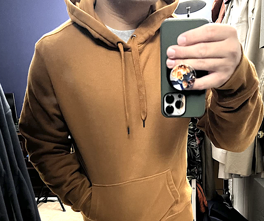 Amazon essentials tan hoodie