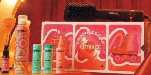 Amika Blow Dry Brush Hair Set Only $90 Shipped on Kohls.com ($218 Value)