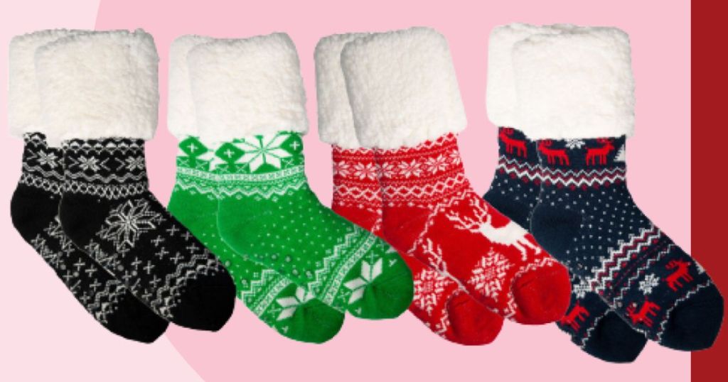 Beauty Brands holiday socks