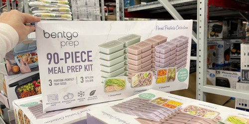 Bentgo Meal Prep Containers 90-Piece Set Only $24.98 at Sam’s Club (Microwave & Dishwasher Safe)