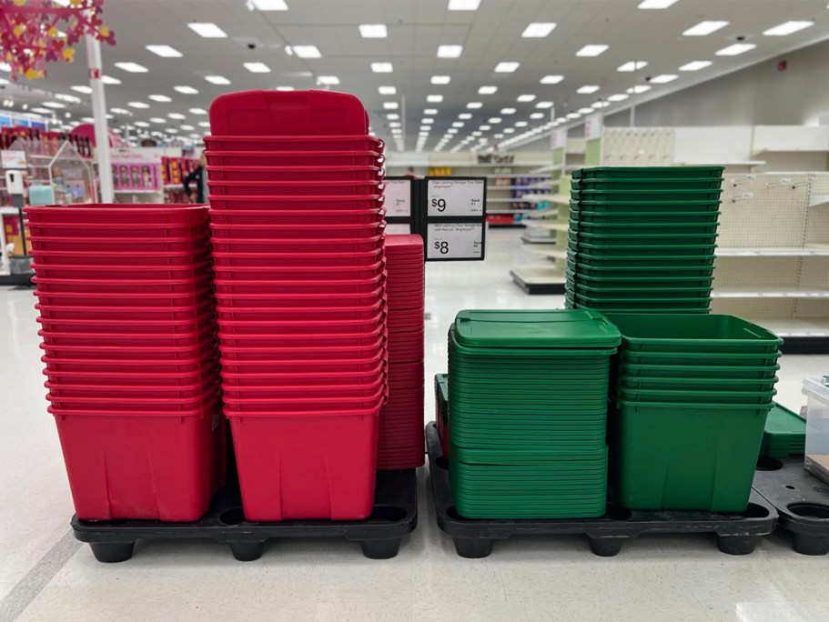 30% Off Holiday Storage Sale at Target | 20-Gallon Latching Totes JUST $5.60 & More