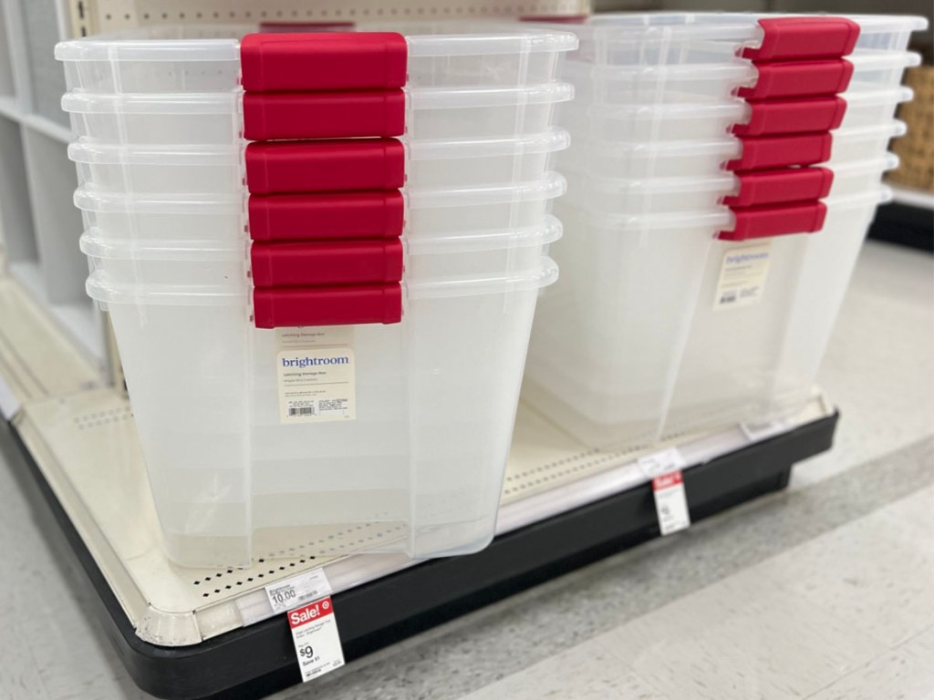 storage totes in Target