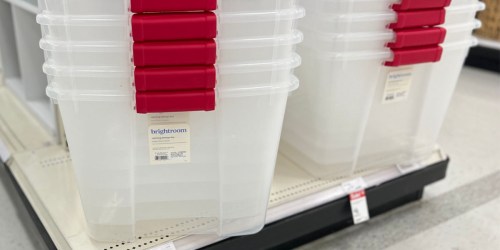 Target Holiday Storage Sale Ends Tonight | Prices from $3