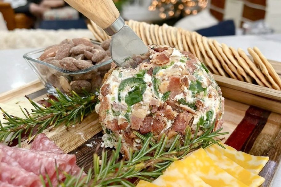 The Best Bacon Jalapeño Cheese Ball for Any Holiday Party