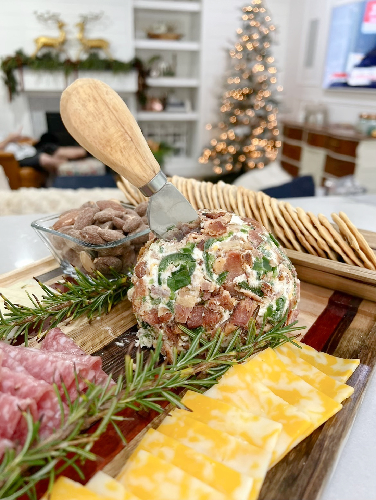 holiday snack board