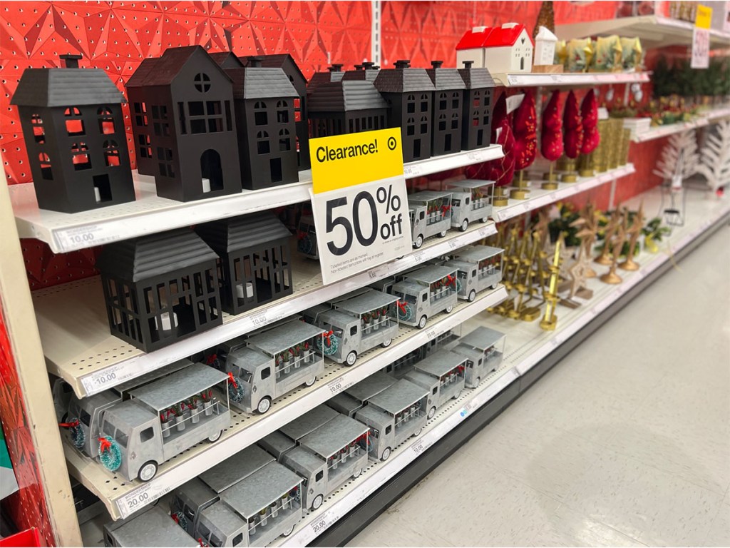 christmas clearance at target
