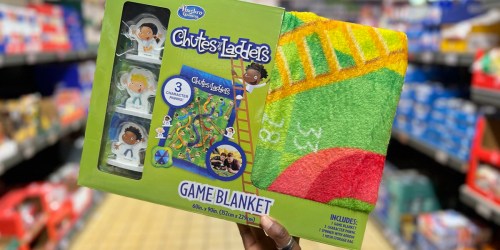 Hasbro Game Blanket Sets from $24.99 on Macy’s.com | Chutes and Ladders, Checkers, & More!