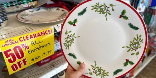 50% Off Dollar Tree Christmas Clearance | Dishware, Gift Bags, Decor, & More