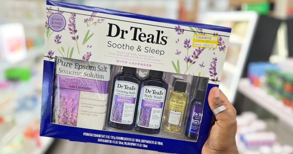 dr teals soothe and sleep gift set
