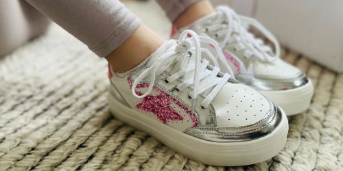 maurices evsie Girls Sneakers Only $15.96 (Regularly $40) | Golden Goose Lookalikes