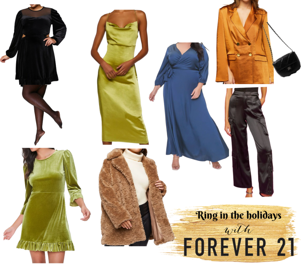 forever 21 christmas collage 