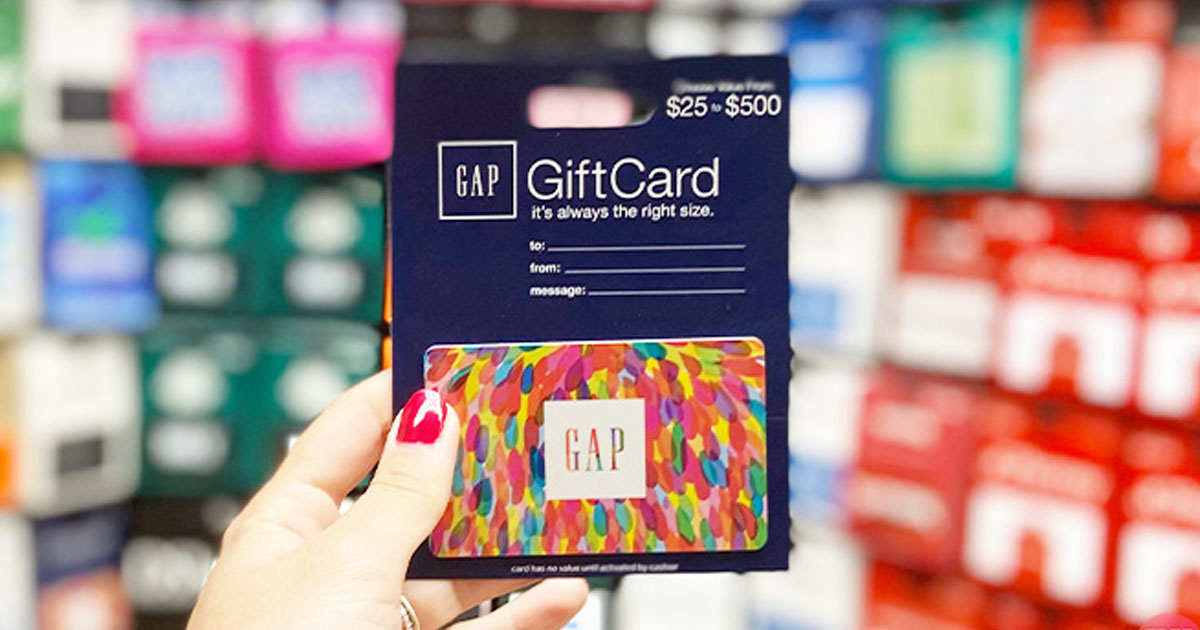 gap-giftcard-2 خصم يصل إلى 20% على بطاقات الهدايا الإلكترونية لأعضاء أمازون برايم |  DoorDash وInstacart وGAP وUnder Armor والمزيد