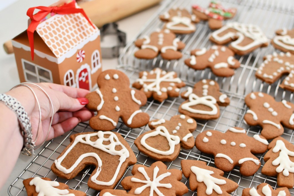 gingerbread house cookie box