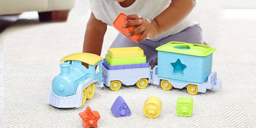 Green Toys Stack & Sort Train Just $15.80 on Amazon (Arrives In Time For Christmas)