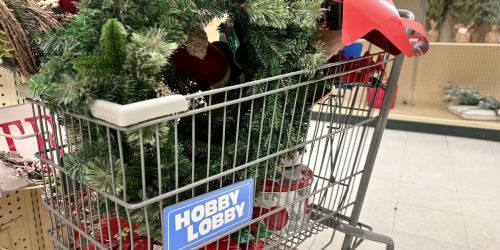 90% Off Hobby Lobby Christmas Home Decor | Decor, Stockings, Tree Toppers & More