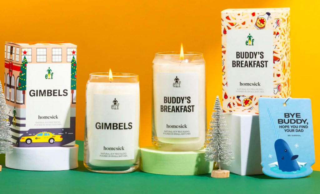 buddy the elf candles