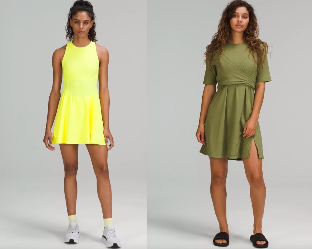 two workout dresses
