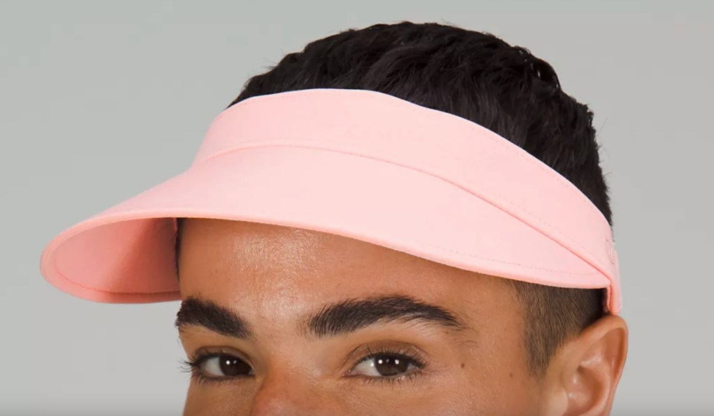 pink visor