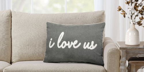 This Mainstays Decorative Pillow Has a Perfect 5-Star Rating & It’s Under $10!