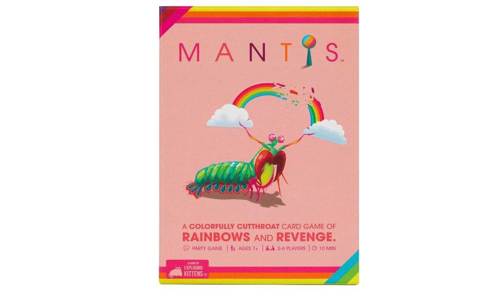 mantis by exploding kittens stock photo game